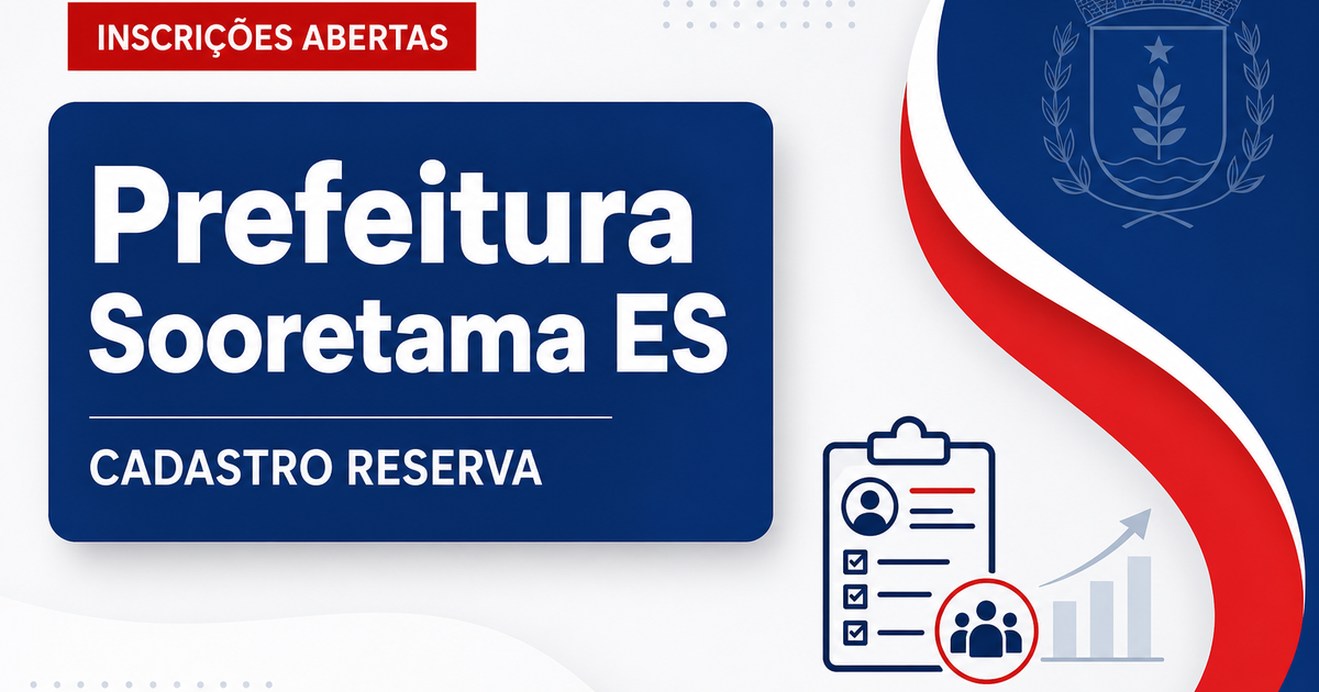 Prefeitura de Sooretama: Prefeitura de Sooretama - ES abre seleção para Profissional de Apoio Escolar - Prefeitura de Sooretama