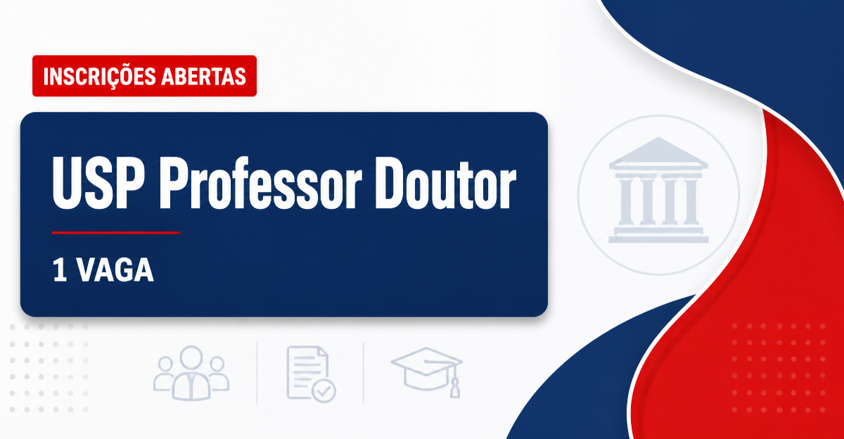 USP - Universidade de São Paulo: USP abre concurso para Professor Doutor no Departamento de Imunologia - Universidade de São Paulo