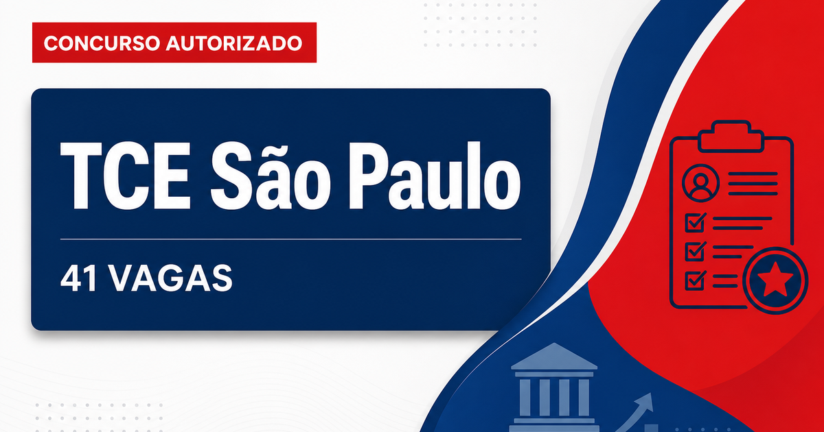 Concurso TCE SP: governador sanciona lei que cria 41 vagas de auditores e bibliotecários - Tribunal de Contas do Estado