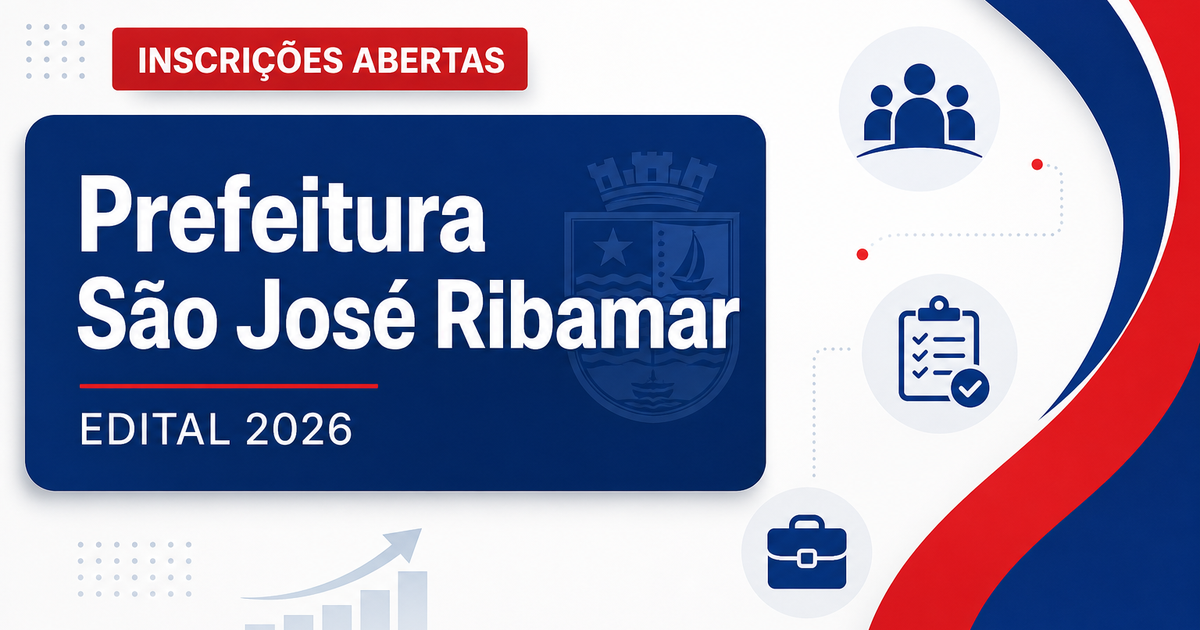 Prefeitura de São José de Ribamar - MA abre processo seletivo para Professor Pedagogo - Prefeitura de São José de Ribamar