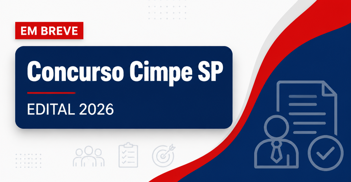 Concurso Cimpe Penápolis SP: banca contratada para nova seleção com cargo de nível superior - Câmara Intermunicipal de Meio Ambiente e Planejamento Estratégico