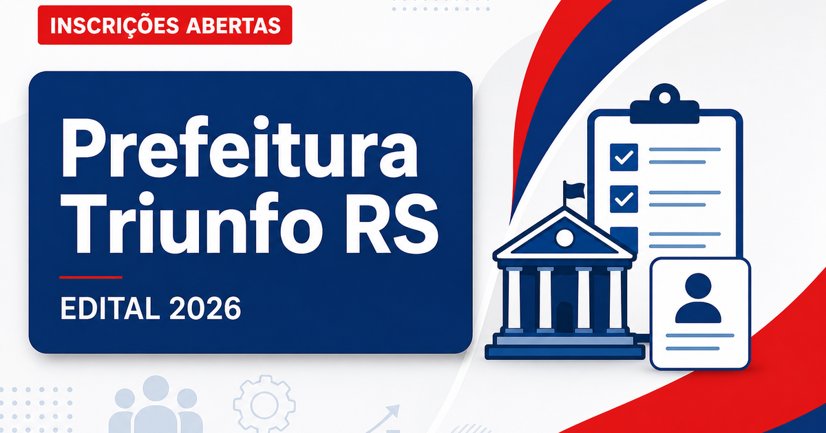 Prefeitura de Triunfo - RS abre processo seletivo para a Secretaria de Educação - Prefeitura de Triunfo