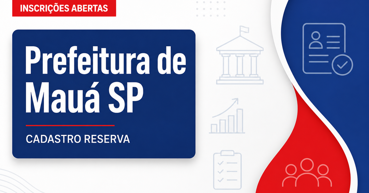 Prefeitura de Mauá SP abre processo seletivo para médicos em cadastro reserva - Prefeitura de Mauá