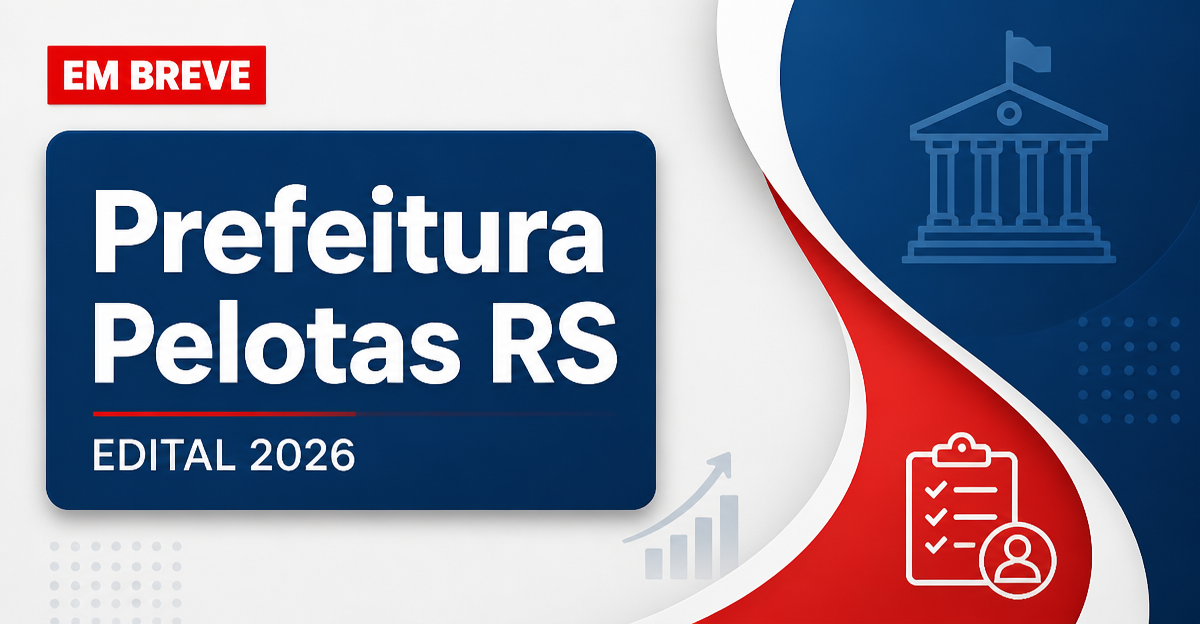 Prefeitura de Pelotas - RS anuncia seleção com vagas para fonoaudiólogos - Prefeitura de Pelotas
