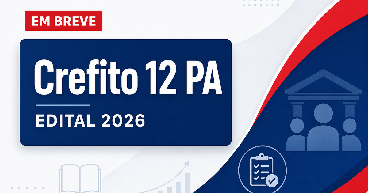 Concurso Crefito 12: novo edital em breve para níveis médio e superior - Crefito 12: novo edital em brevera níveis médio e superior
