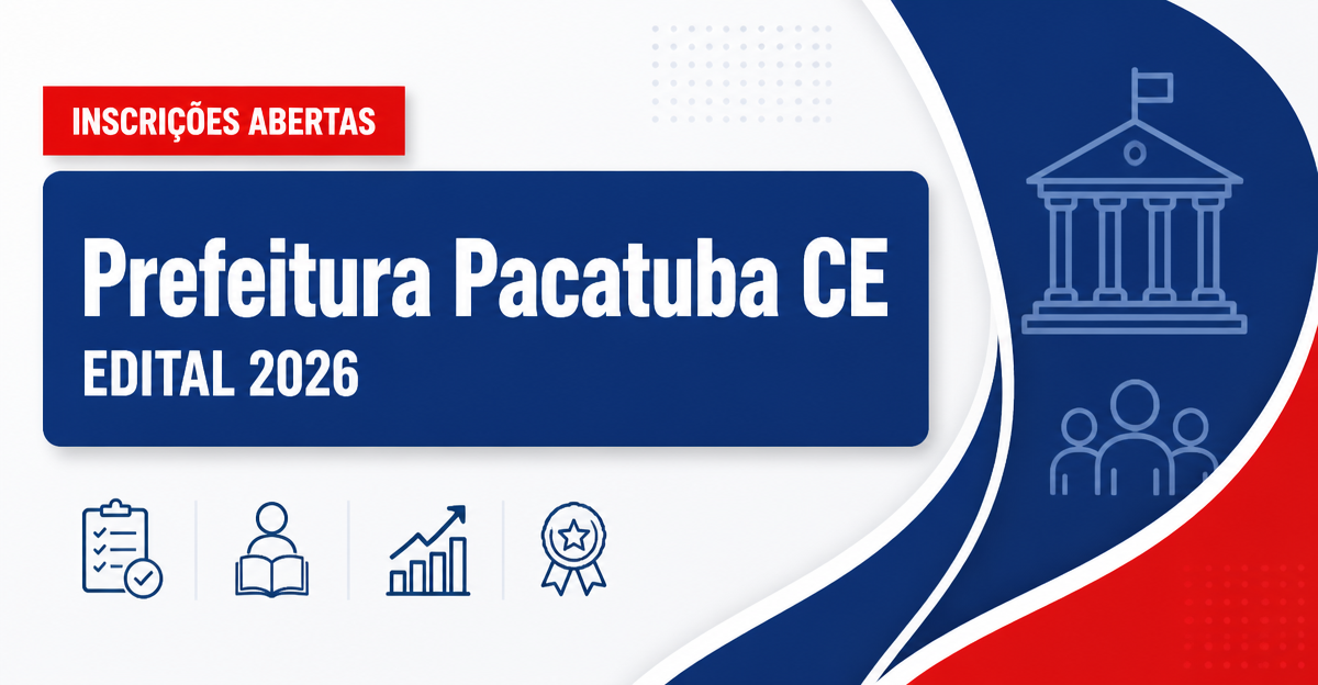 Prefeitura de Pacatuba - CE abre seleção para professores e intérpretes de Libras - Prefeitura de Pacatuba