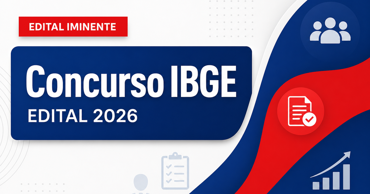Concurso IBGE: coordenador fala sobre editais e nova escolaridade - IBGE: coordenador fala sobre editais e nova escolaridade