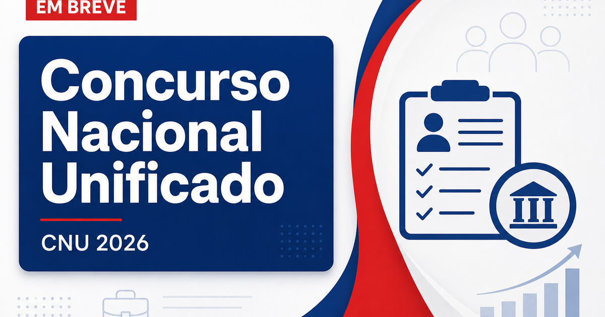 Concurso Nacional Unificado pode passar a incluir vagas de governos estaduais - Nacional Unificado pode passar a incluir vagas de governos estaduais