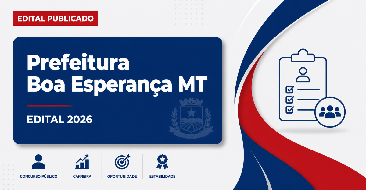 Prefeitura de Boa Esperança do Norte - MT abre processo seletivo para Agente Comunitário de Saúde - Prefeitura de Boa Esperança do Norte