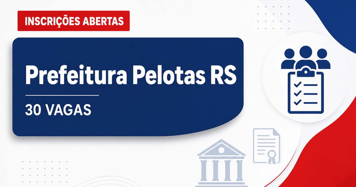 Prefeitura de Pelotas RS abre PSS com 30 vagas em projetos esportivos - Prefeitura de Pelotas
