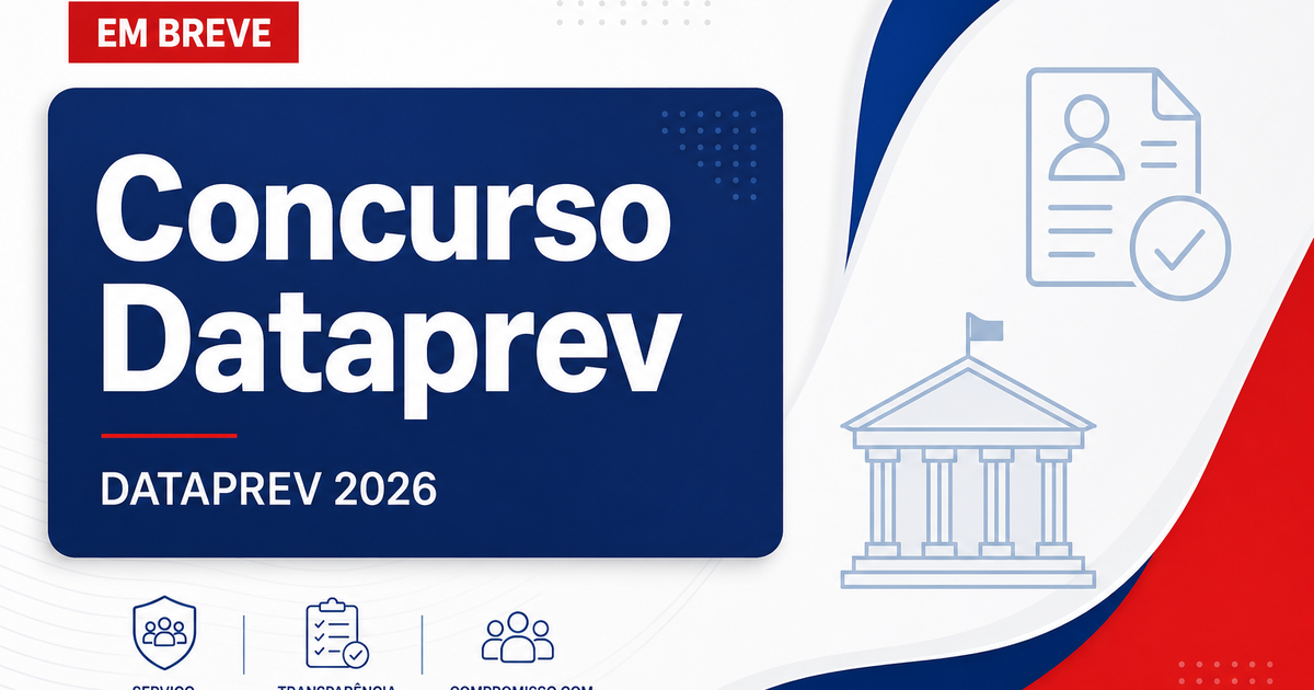 Concurso Dataprev: vagas estão distribuídas por 7 capitais - Dataprev: vagas estão distribuídas por 7 capitais