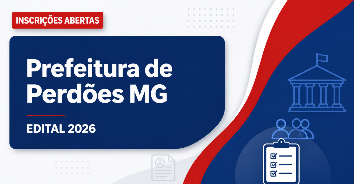 Prefeitura de Perdões: Prefeitura de Perdões - MG abre seleção para Médico de PSF e Psiquiatra - Prefeitura de Perdões