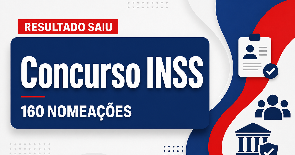 Concurso INSS: MGI autoriza nomeação de 160 analistas excedentes - INSS: MGI autoriza nomeação de 160 analistas excedentes