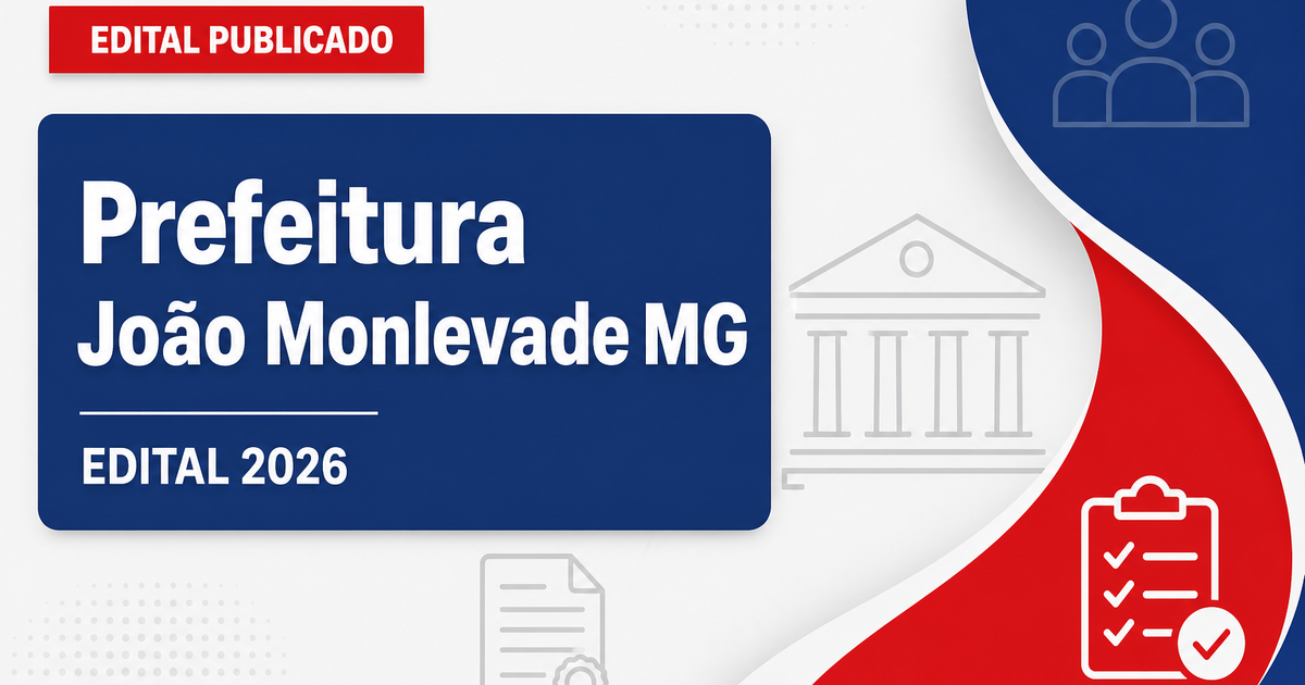 Prefeitura de João Monlevade - MG abre vaga para Médico Plantonista Ortopedista - Prefeitura de João Monlevade