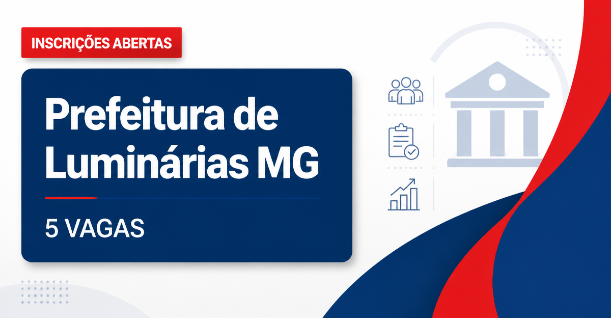 Prefeitura de Luminárias: Prefeitura de Luminárias - MG abre processo seletivo para o cargo de Motorista - Prefeitura de Luminárias