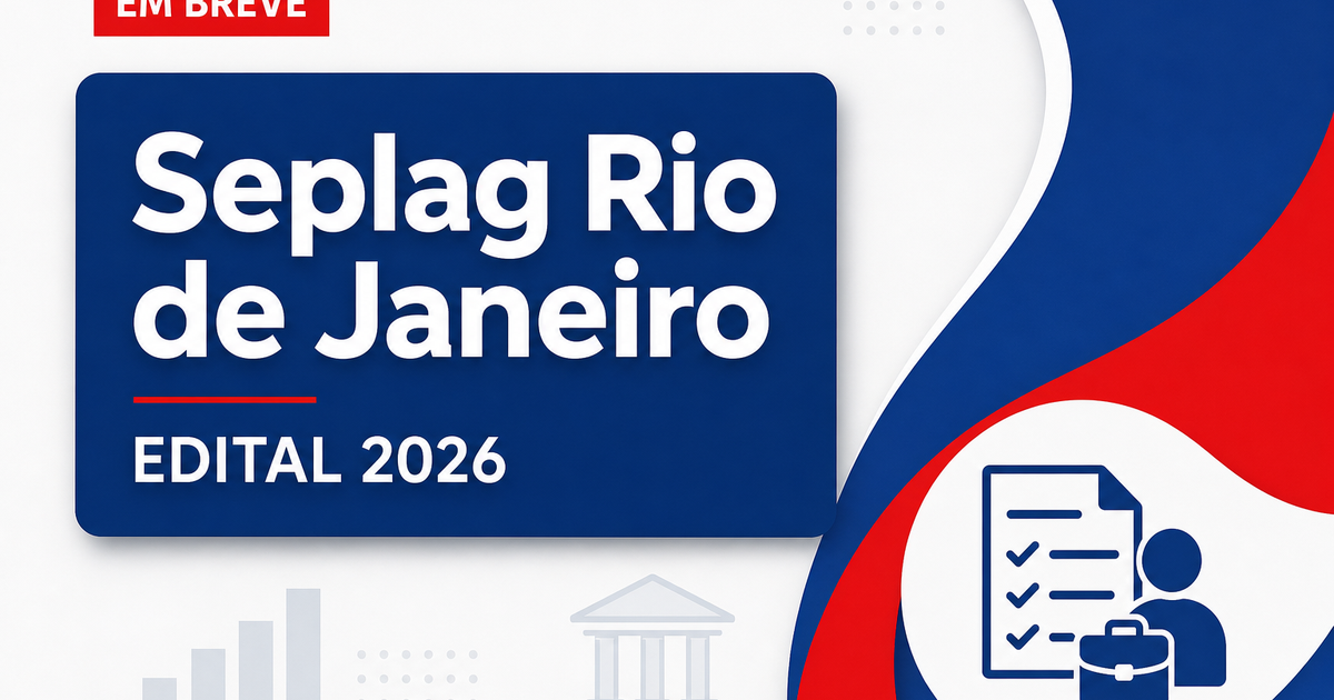 Concurso Seplag RJ: formada equipe para contratação da banca - Secretaria de Planejamento, Orçamento e Gestão