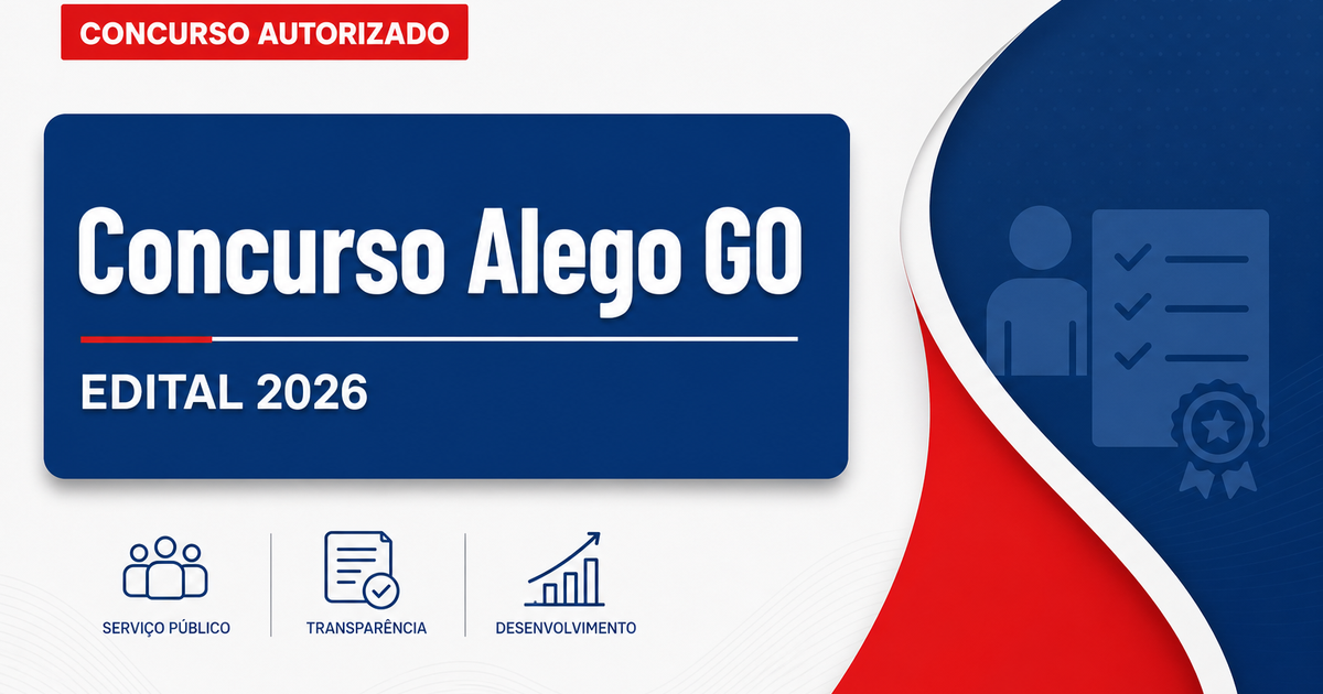 Concurso Alego terá novo edital ainda em 2026, diz presidente - Assembleia Legislativa de Goiás