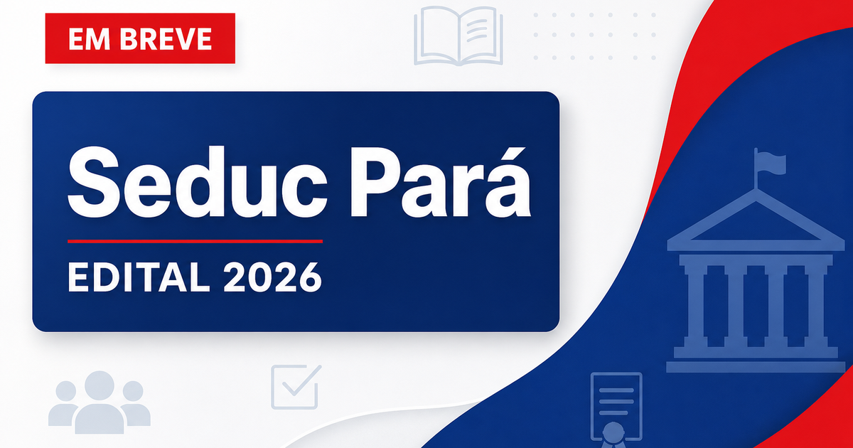 Concurso Seduc PA: governadora revela prazo do novo edital - Secretaria de Estado da Educação do Pará