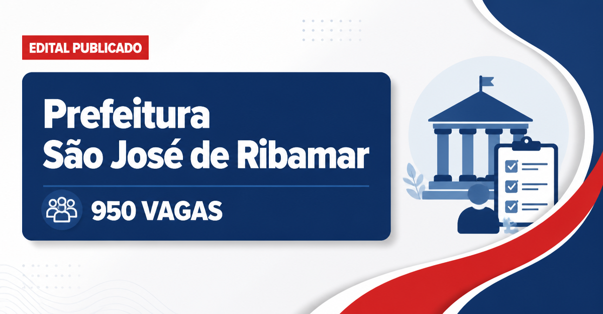 Prefeitura de São José de Ribamar: Prefeitura de São José de Ribamar - MA retifica concurso com vagas para professores - Prefeitura de São José de Ribamar