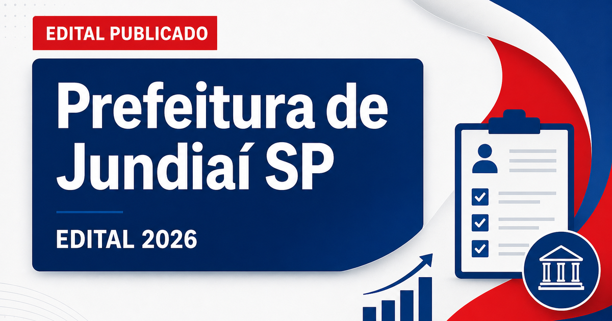 Prefeitura de Jundiaí - SP abre quatro concursos para profissionais de nível superior - Prefeitura de Jundiaí