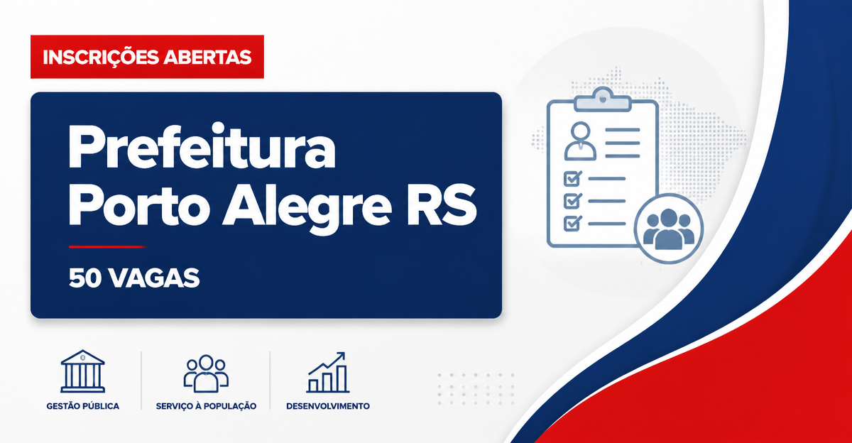 Prefeitura de Porto Alegre: Prefeitura de Porto Alegre - RS abre seleção para Agentes de Serviços Técnicos e Operacionai - Prefeitura de Porto Alegre
