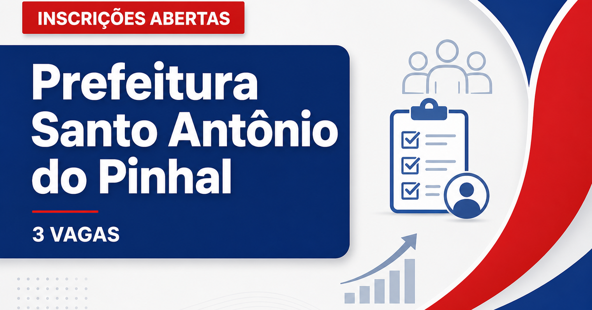 Prefeitura de Santo Antônio do Pinhal: Prefeitura de Santo Antônio do Pinhal - SP abre concurso para Motorista, Servente - Prefeitura de Santo Antônio do Pinhal