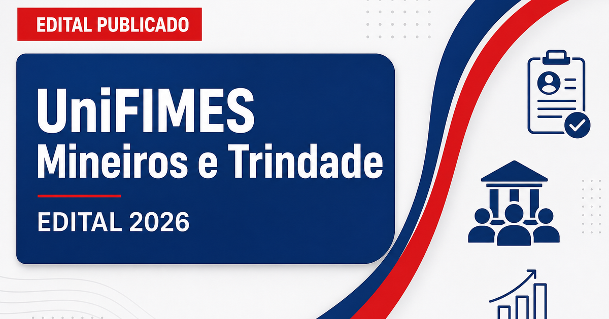 Concurso UniFIMES Mineiros e Trindade GO abre vagas para professores em Saúde - UniFIMES