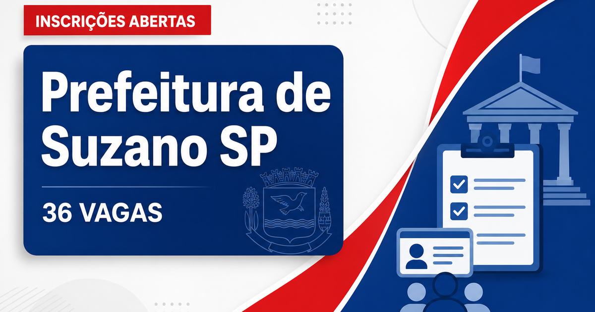 Prefeitura de Suzano: Prefeitura de Suzano - SP abre processo seletivo com vagas para professores - Prefeitura de Suzano