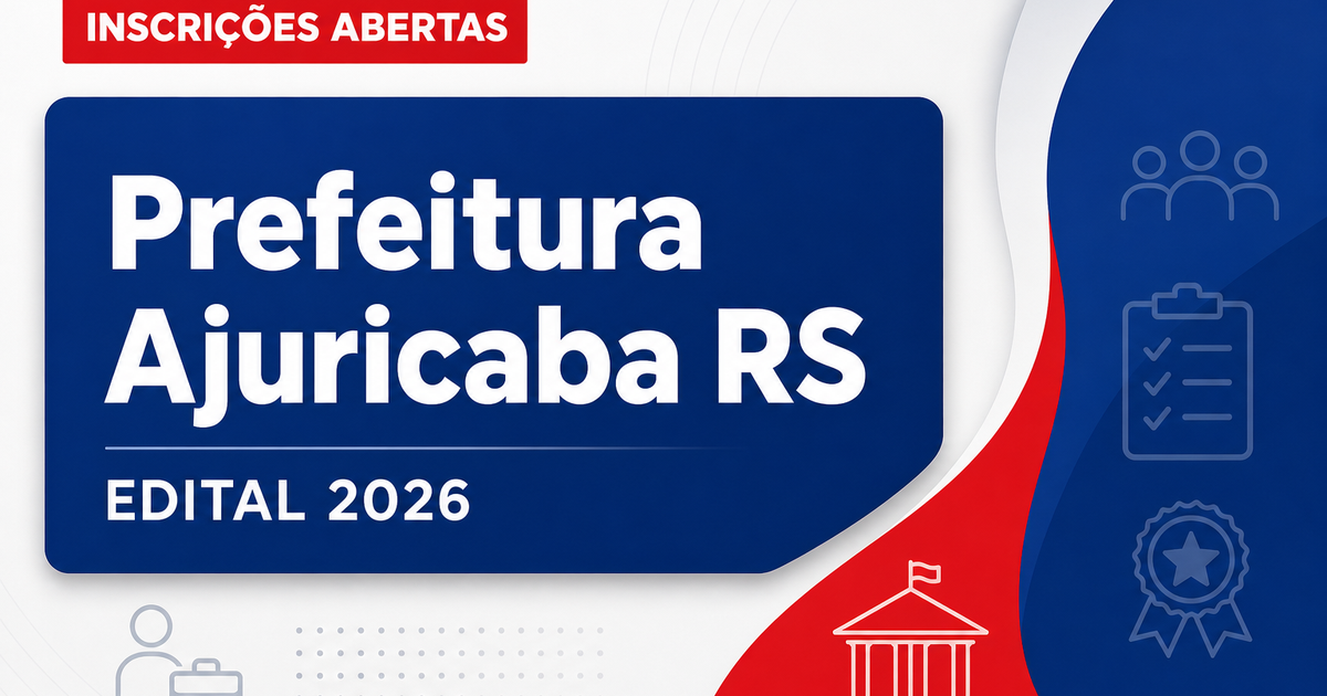 Prefeitura de Ajuricaba - RS abre processo seletivo para Monitor Escolar - Prefeitura de Ajuricaba