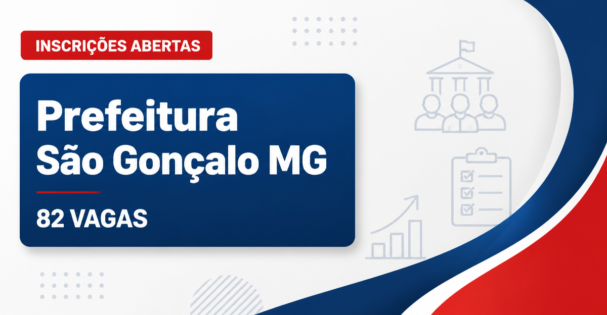 Prefeitura de São Gonçalo do Rio Abaixo: Prefeitura de São Gonçalo do Rio Abaixo - MG abre seleção com salários de até R - Prefeitura de São Gonçalo do Rio Abaixo