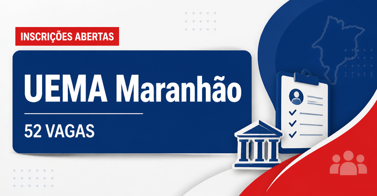 UEMA - Universidade Estadual do Maranhão: UEMA abre concursos para professores com salários de R$ 11.294,38 - Universidade Estadual do Maranhão