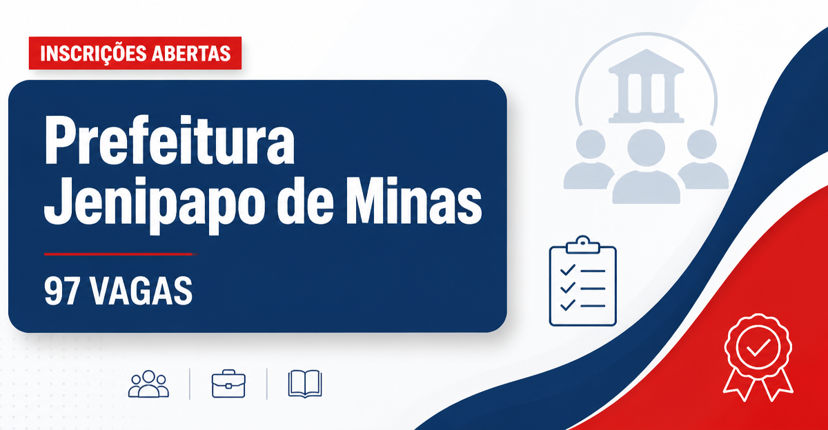 Prefeitura de Jenipapo de Minas: Prefeitura de Jenipapo de Minas - MG retifica processo seletivo com vagas imediatas e c - Prefeitura de Jenipapo de Minas