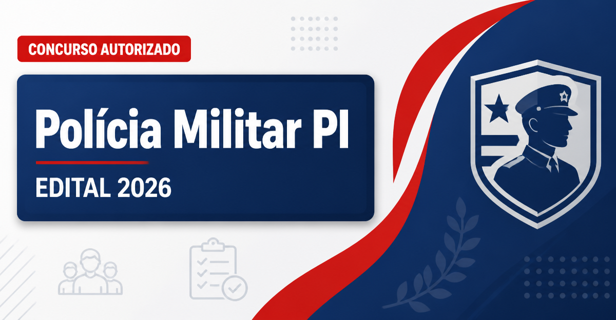 FCC é confirmada como banca do concurso PM PI; edital deve sair em breve - Polícia Militar