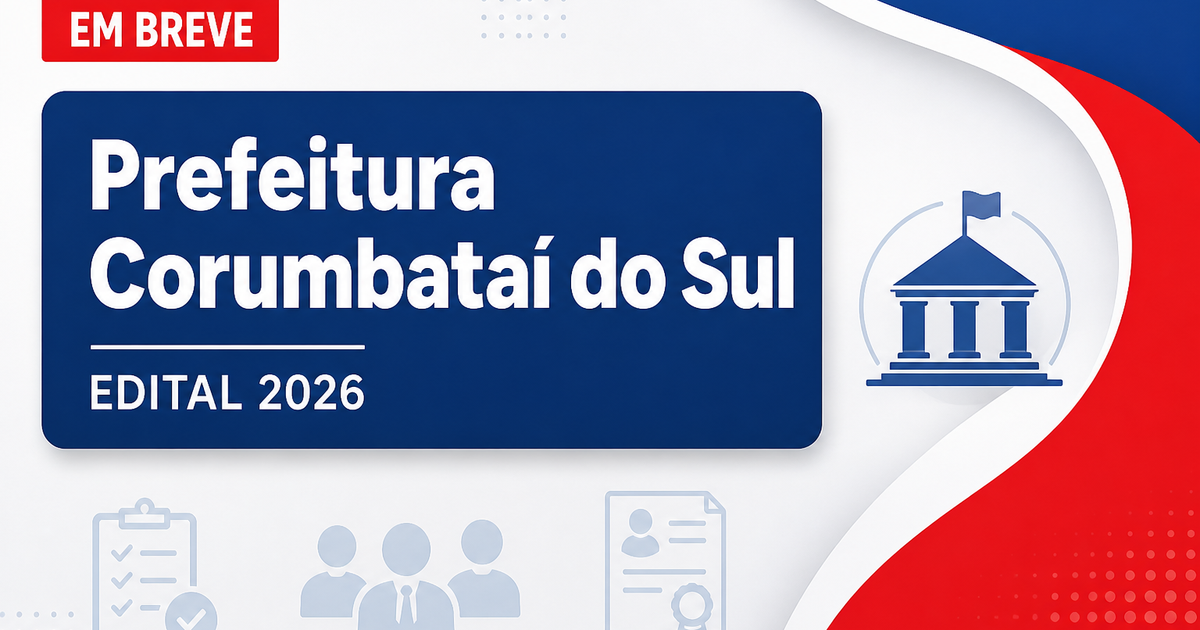 Prefeitura de Corumbataí do Sul PR abre processo seletivo com vagas em 2026 - Prefeitura de Corumbataí do Sul