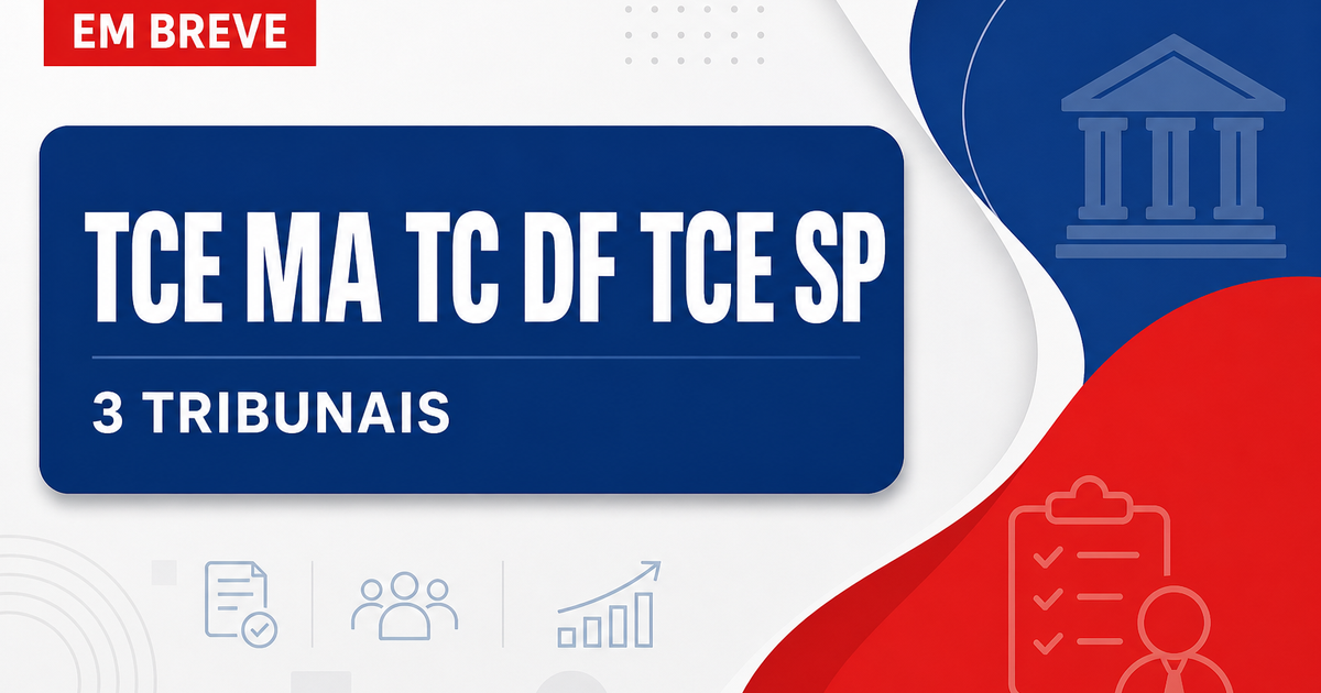 Concursos TCE MA, TC DF e TCE SP: veja vagas e qual escolher - s TCE MA, TCe TCE SP: veja vagas e qual escolher