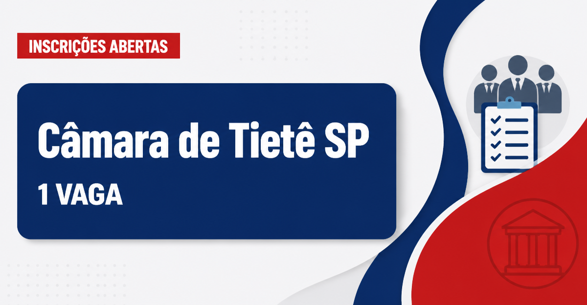 Câmara de Tietê: Câmara de Tietê - SP retifica concurso para Analista de Compras e Licitações - Câmara de Tietê