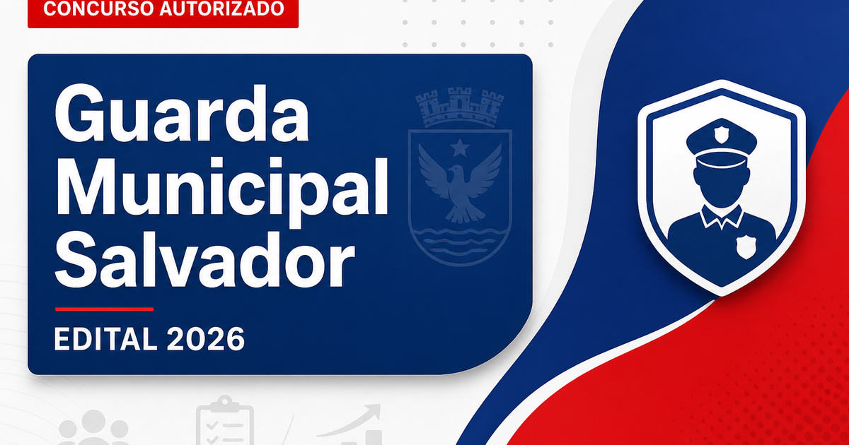 Concurso Guarda de Salvador BA deve ter edital até setembro - Prefeitura de Salvador