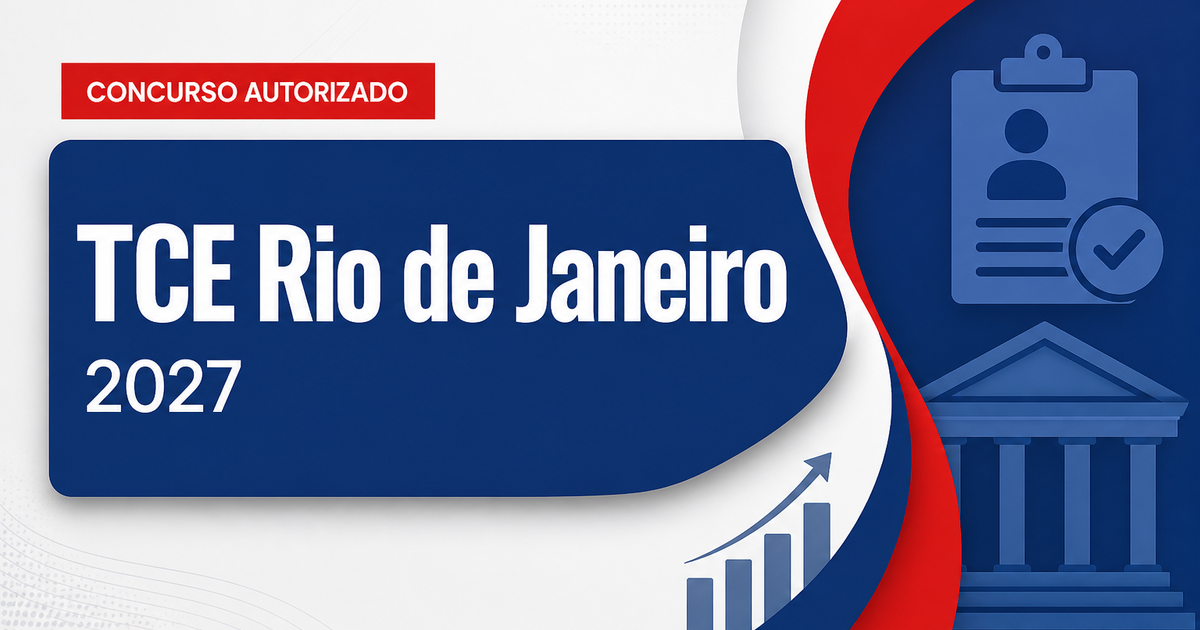 Concurso TCE RJ: seleção é incluída no orçamento para 2027 - Tribunal de Contas do Estado