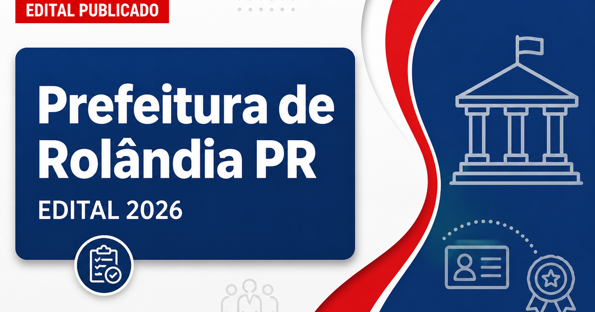 Prefeitura de Rolândia - PR abre processo seletivo para professores - Prefeitura de Rolândia