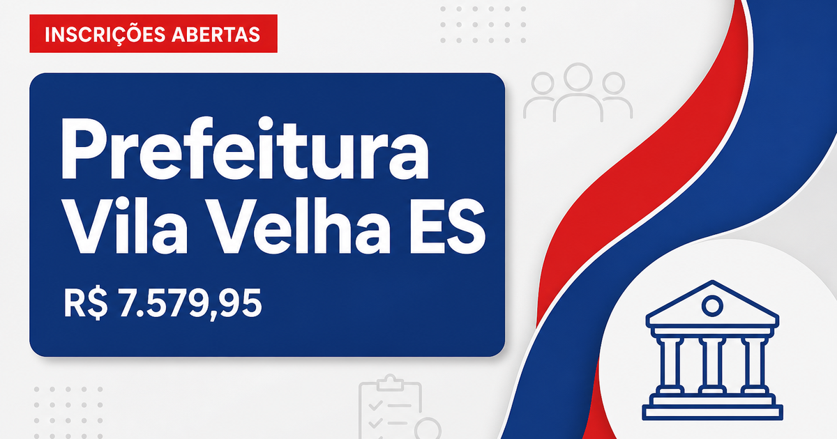 Prefeitura de Vila Velha: Prefeitura de Vila Velha - ES abre seleção para cargos de nível superior - Prefeitura de Vila Velha