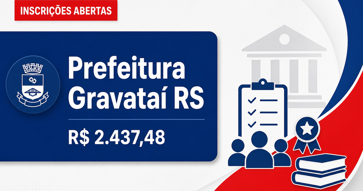 Prefeitura de Gravataí: Prefeitura de Gravataí - RS abre seleção para Agente de Educação Especial Inclusiva - Prefeitura de Gravataí