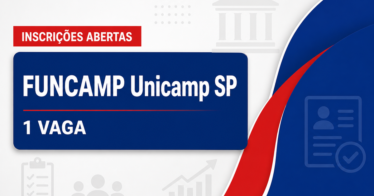 FUNCAMP - Fundação de Desenvolvimento da Unicamp: FUNCAMP - SP abre processo seletivo para o cargo de UX Designer Júnior - Fundação de Desenvolvimento da Unicamp