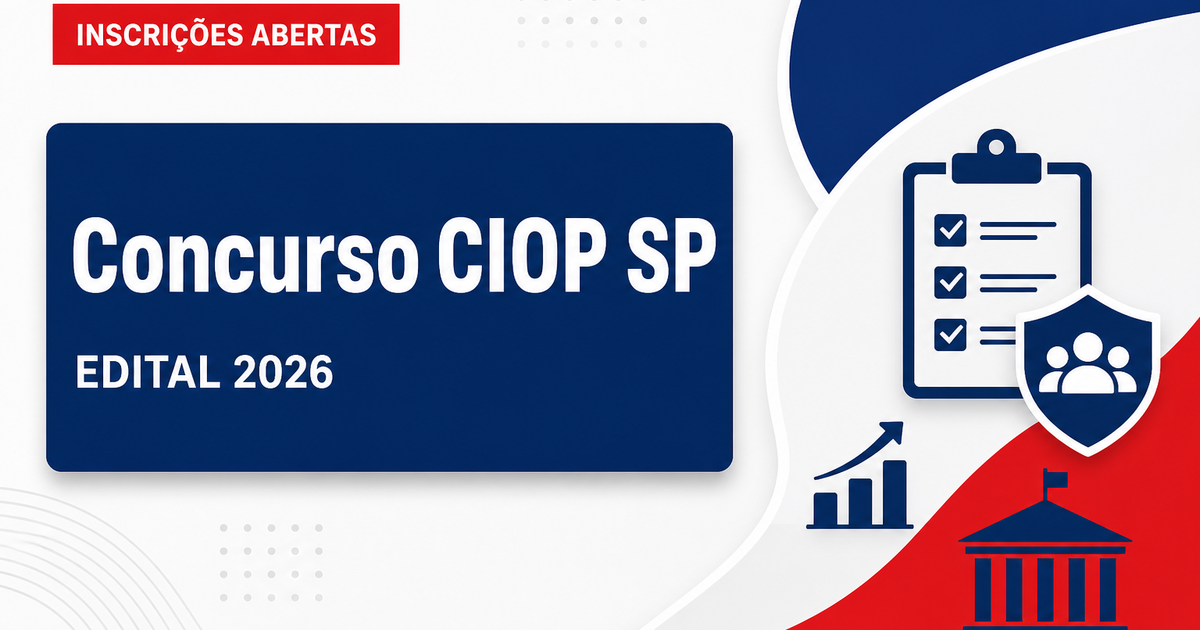Concurso CIOP Presidente Prudente SP abre vagas em áreas variadas - Consórcio Intermunicipal do Oeste Paulista