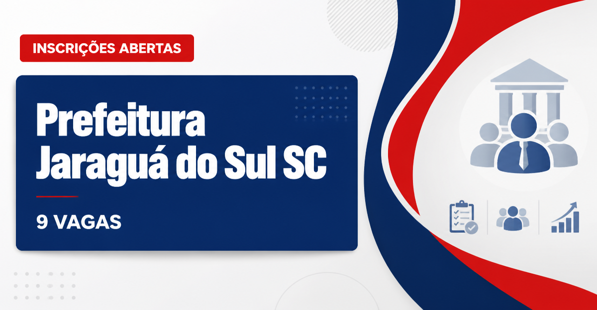 Prefeitura de Jaraguá do Sul: Prefeitura de Jaraguá do Sul - SC retifica processo seletivo para a Secretaria de Educação - Prefeitura de Jaraguá do Sul