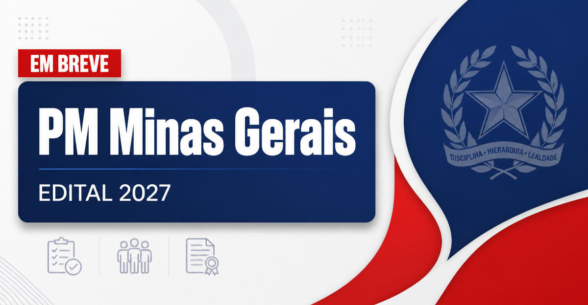 Concurso PM MG: governador anuncia publicação de novo edital até 2027 - Polícia Militar de Minas Gerais