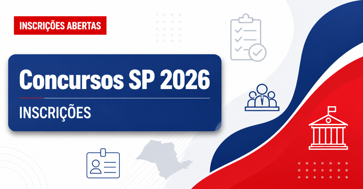 Concursos em SP: veja opções que abrem e encerram inscrições nesta semana - Vários órgãos