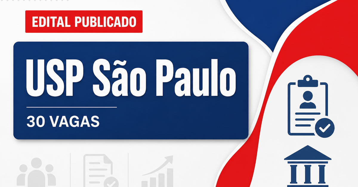 USP - Universidade de São Paulo: USP - SP publica editais de concursos com remuneração de até R$ 11.334,47 - Universidade de São Paulo