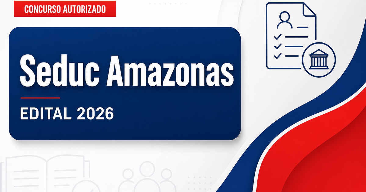 Governador confirma novo concurso Seduc AM até dezembro - Secretaria de Estado de Educação e Desporto Escolar do Amazonas