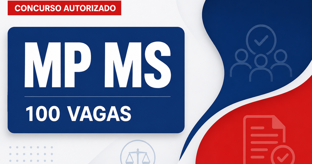 Concurso MP MS: órgão propõe criação de 100 novos cargos efetivos - Ministério Público do Estado de Mato Grosso do Sul