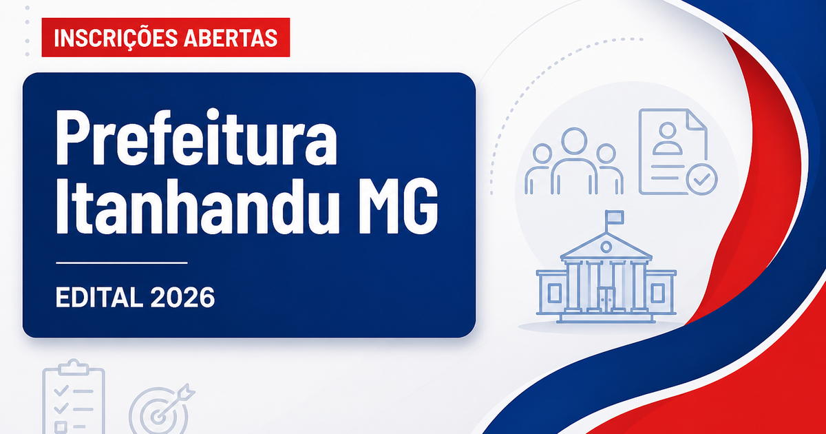 Prefeitura de Itanhandu - MG abre seleção para Agente de Combate às Endemias - Prefeitura de Itanhandu